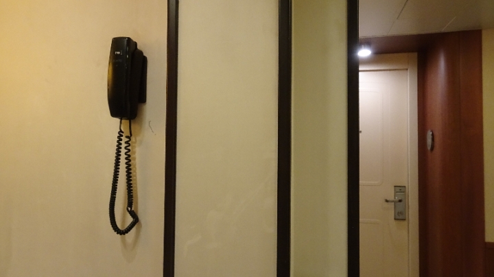 telephone - elevator exit